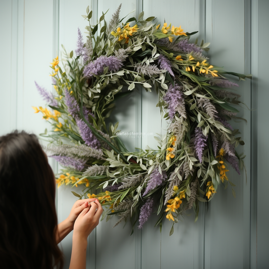 Sip and Craft: Spring Floral Wreath Making Workshop