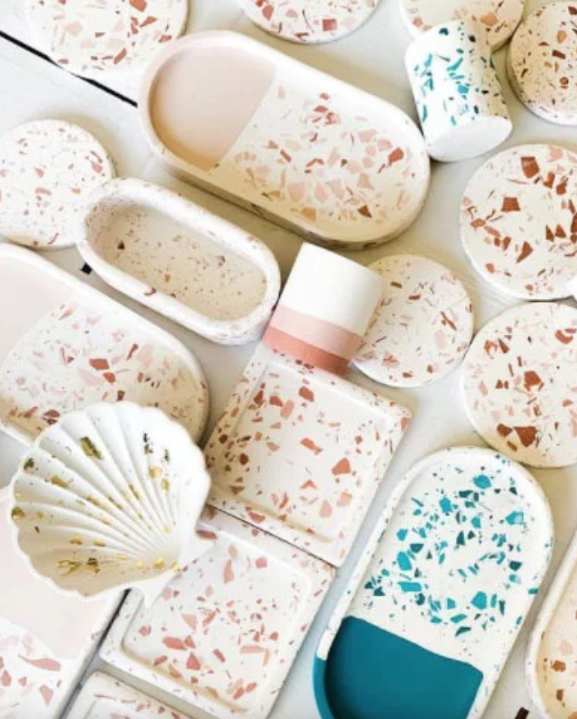 Jesmonite Terrazzo Crafting & Sip Workshop