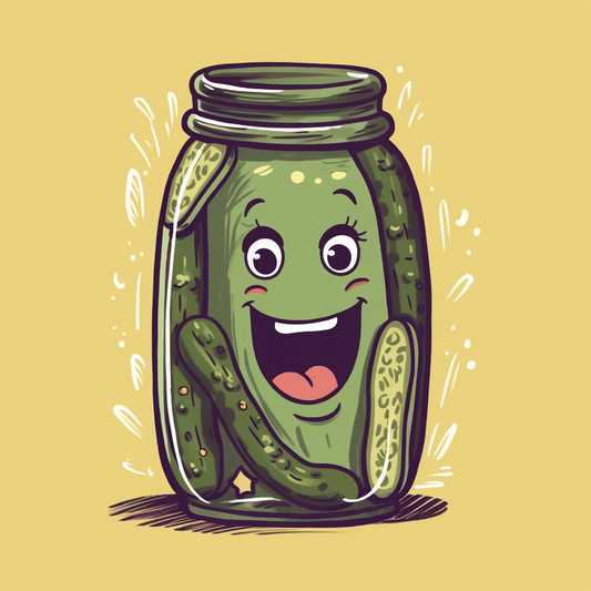 The Joyful Journey of a Pickle: Finding Happiness in a Brine Bath