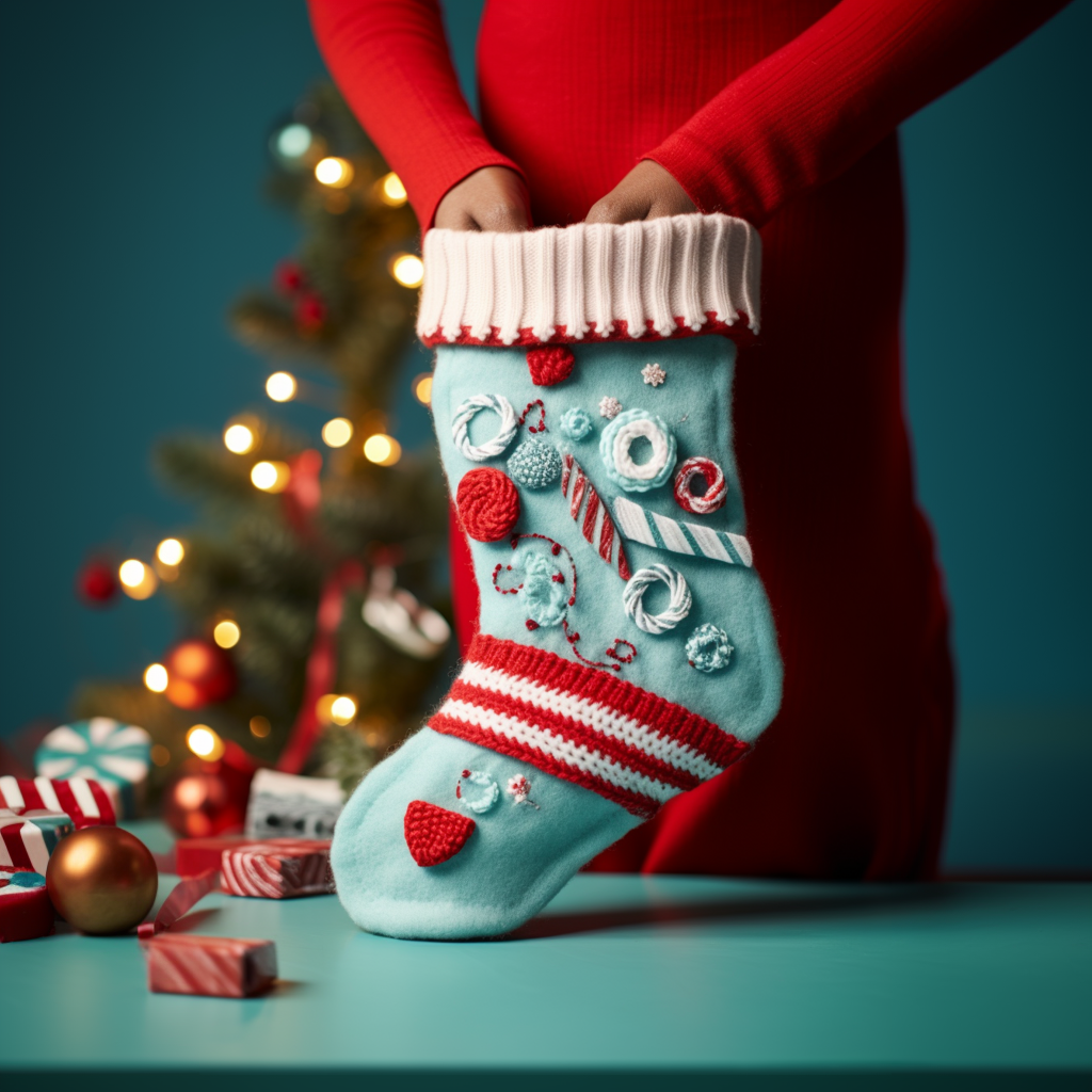 Stitched with Love:  Sew Your Own Christmas Stocking Workshop -  Saturday 2nd December 2024 - 11.30am - 1.30pm