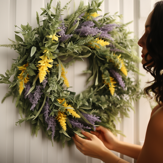 Sip and Craft: Spring Floral Wreath Making Workshop  - Thursday 8th February 2024